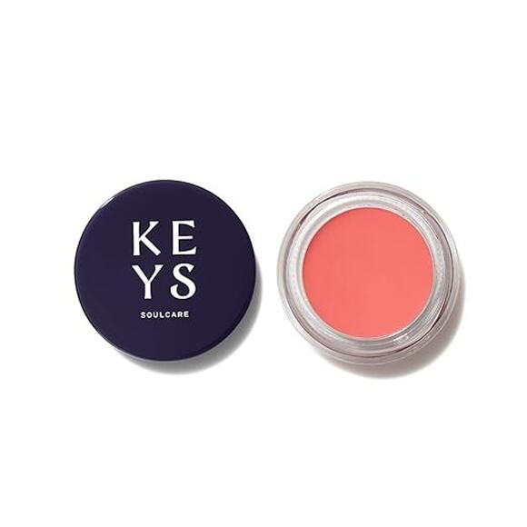 Keys Soulcare Awakened Peachy Pink Sheer Flush Cheek Tint 0.14 oz New - Picture 1 of 6